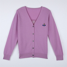 羊毛开衫毛衣针织外套纯色宽松V领宇宙纯毛开衫小香风，女装针织衫/毛衣，亚东羊绒制品