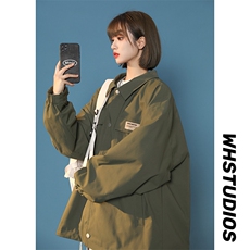 ！815A-MJ7332-68特2025秋季外套秋装工装外套宽松休闲夹克女，男装夹克，星座815A