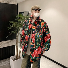 现货有货东北网红炸街痞帅休闲男女同款过年战袍棉衣MY999，男装棉衣，星座506