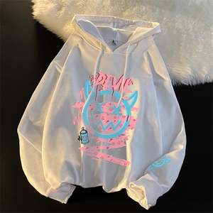 WY2178-P35 加绒款-P40 纯棉连帽卫衣男大码运动帽衫宽松薄外套男图片