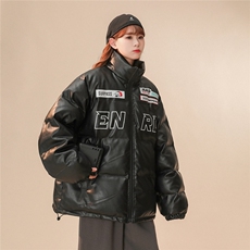 EQ156帅气女骑士机车服皮衣外套冬季赛车服棉衣棉服2024新款P118，男装皮衣，电商C306-1