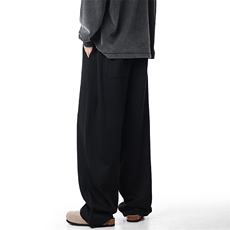 A408-24K86061-P55-X79-M-3XL秋冬款宽松美式hiphop垂感直筒长裤，男装休闲裤，电商A408