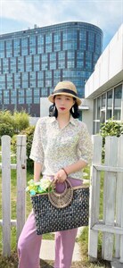 纯苎连衣裙小衫裤子裙子衬衣 时尚风 风淑女风休闲风,女装连衣裙,川哲