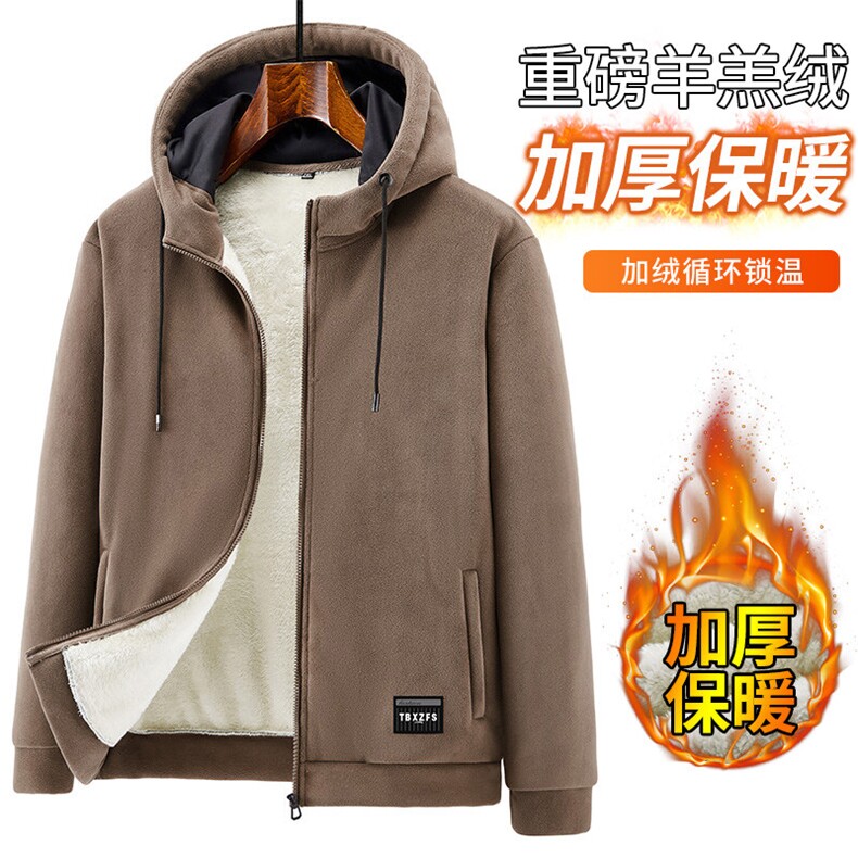 主推款：时尚潮牌连帽加绒加厚超重卫衣二开外套户外运动流行潮品,女装短外套,星座210-5(原414-2)