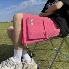 XZ612-K655-P45控59三色/夏季薄款沙滩裤速干裤彩色冰丝短裤4，男装休闲裤，星座612