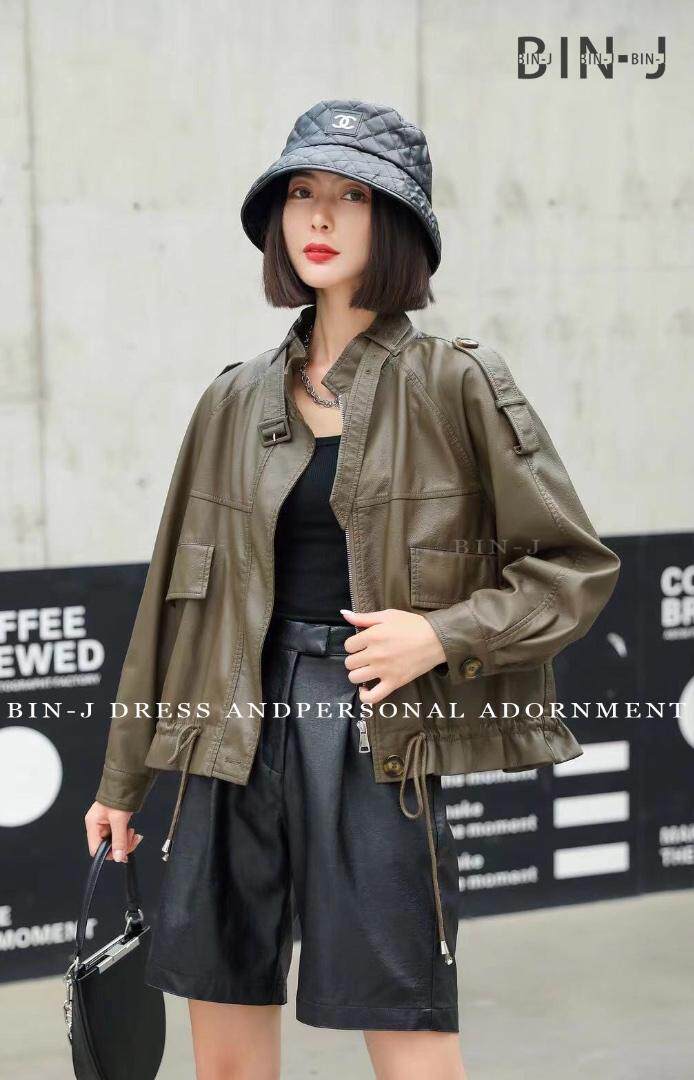 秋季新品韩版皮外套，其它，宾珏