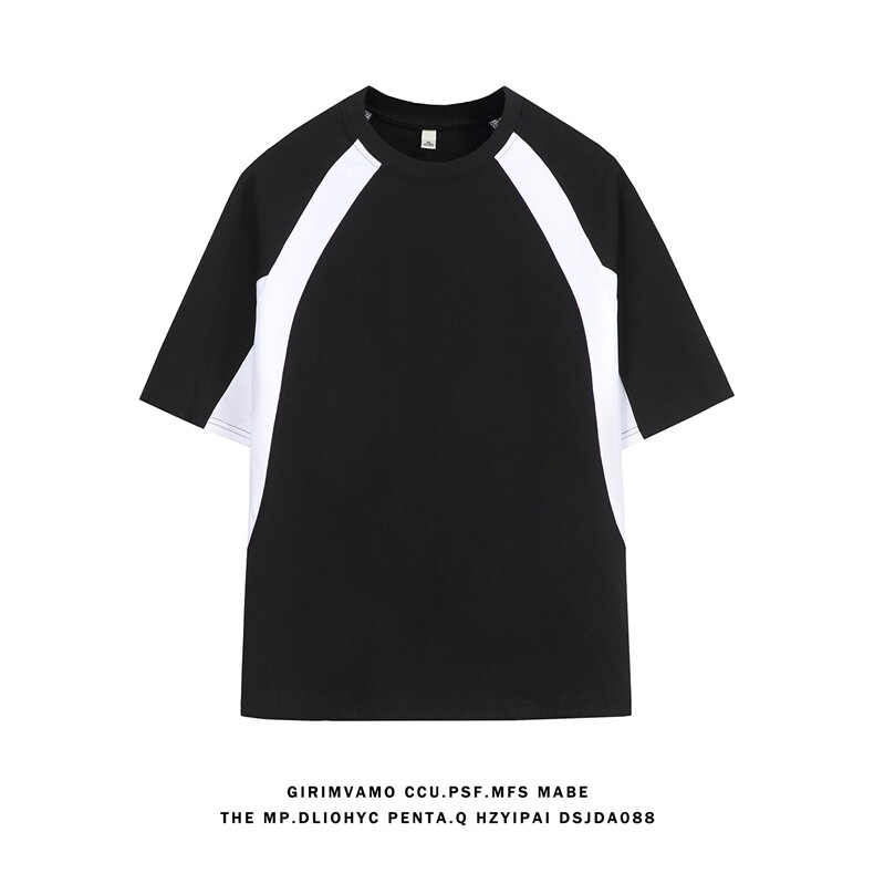 白底超电商A188-DT7101-TP38230克100棉夏季休闲T恤控65，男装T恤，电商A188