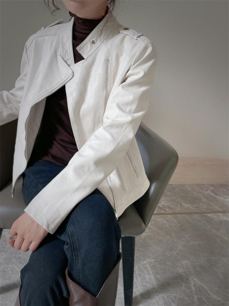 皮衣上新，女装皮衣，麦缇诺