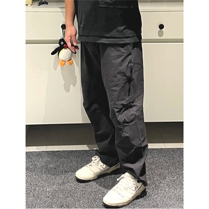 户外弹力商务百搭直筒潮流遮肉显瘦男款简约时尚休闲裤图片