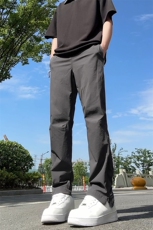 复合版本新款户外登山侧拉链大码直筒休闲裤男K59551-特P50控98，男装休闲裤，电商A001-1