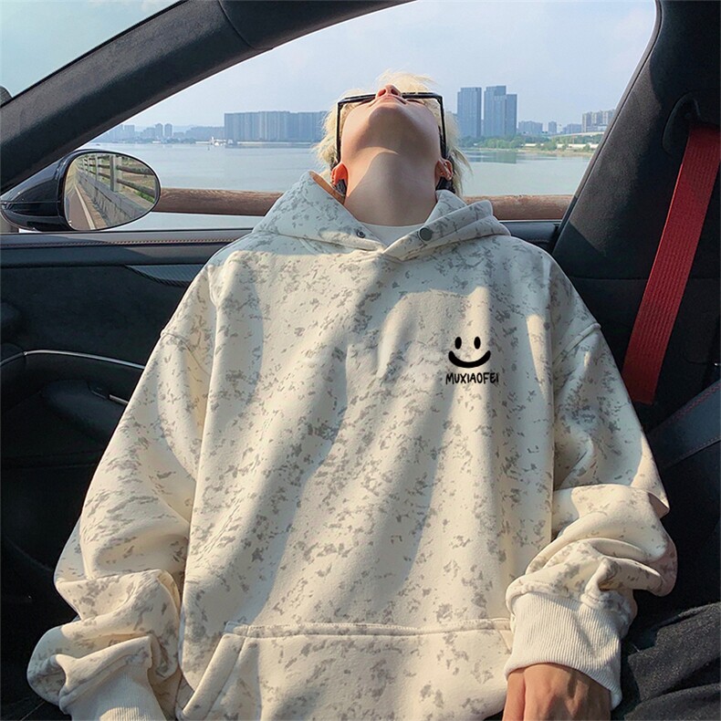 60克重磅车景扎染华棉连帽卫衣【有货】DSC403A-HMY25272ZR-P65，男装卫衣，电商C403A