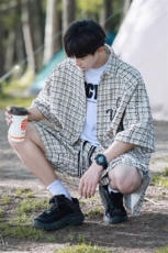 小香风套装设计短衬DCS9019P45短裤DK8797P40套装DT9029P85，男装牛仔裤，星座227-7