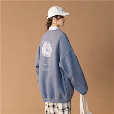 初秋新品圆领图案印花卫衣/A338-1WY87P35,男装卫衣,电商D325