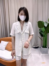 夏季短袖西装套，女装西装，玉璟晞