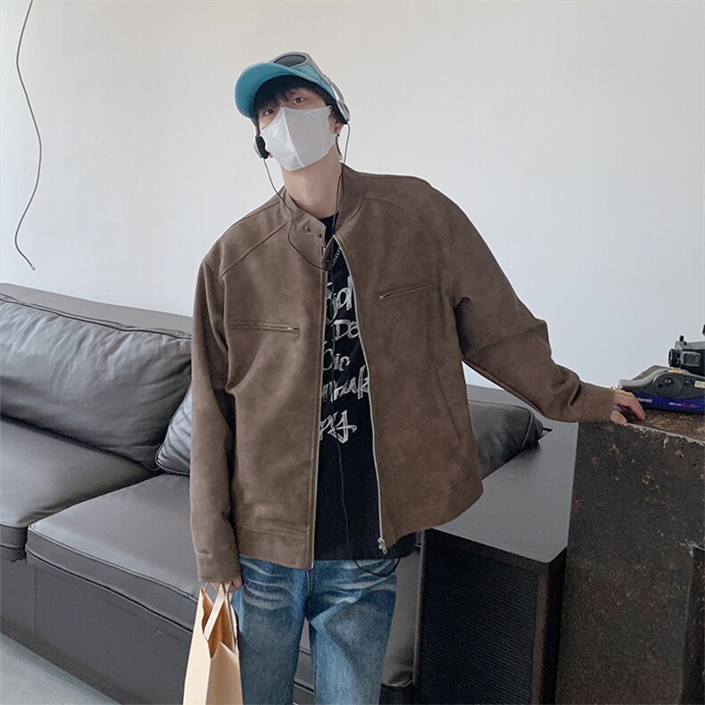 特P100无差价冬季新款棉衣外套-HY8523港风HJ5713夹棉款,男装棉衣,电商A003