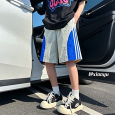 XZ616夏季新款速干伞兵裤三条杠拼接休闲裤TY2508特P25控48，男装休闲裤，星座512A（原616）