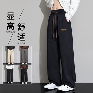 2025新款男士休闲长裤秋季宽松直筒运动休闲长裤Z6915-P40图片