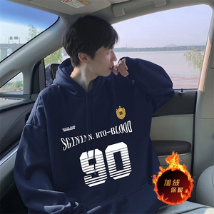 抖音得物供货 可提供视频 秋冬重磅美式宽松连帽卫衣DL2095图片