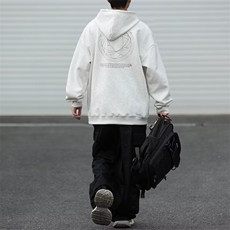 重磅卫衣男女生春秋冬季2024新款美式连帽上衣服外套潮牌YW15/P60，女装短外套，星座506