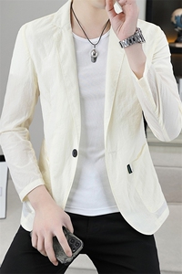 夏季新款轻薄冰丝纯色小西装时尚休闲防晒服 XZ1304-2-8361-P65图片