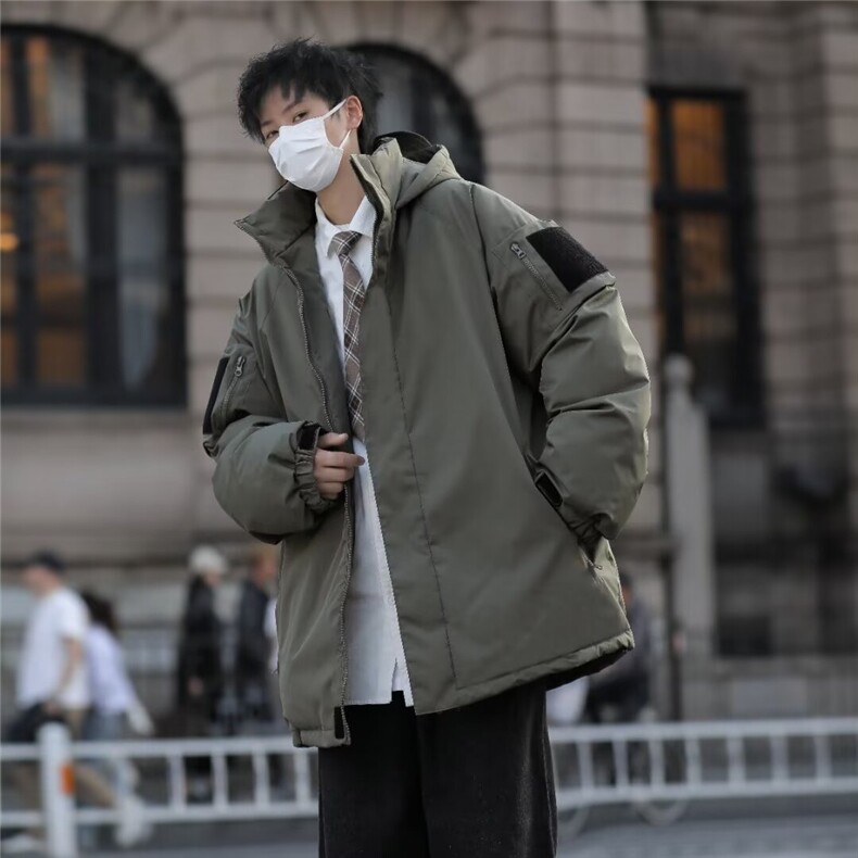 新款棉袄棉服加棉加厚晋江棉服冲锋衣外套FM929-P100,男装棉衣,星座1109-3