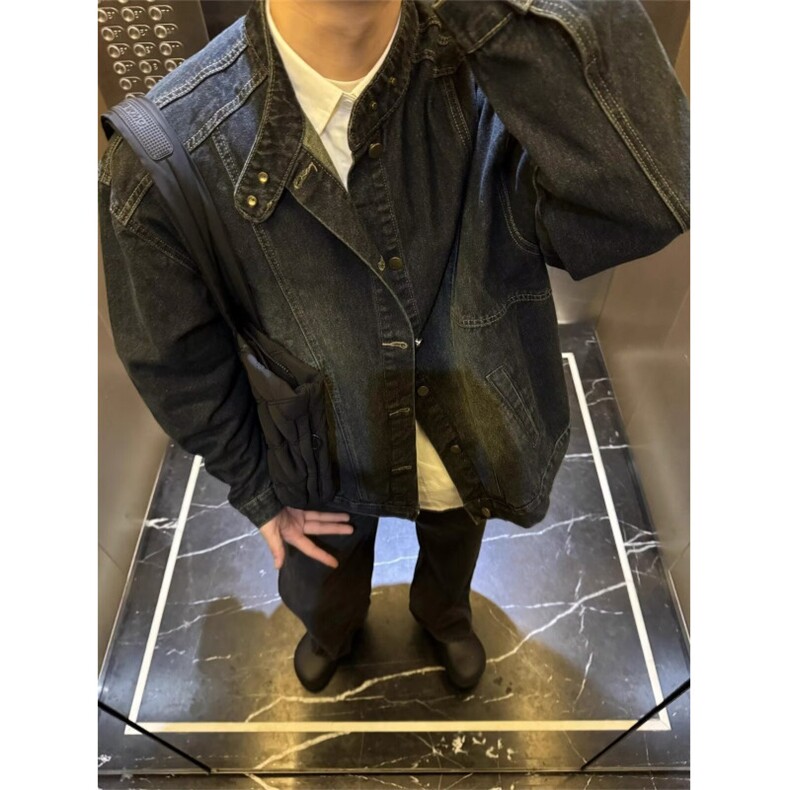 夹克潮流新款文艺原宿ins简约日系时尚流行气质百搭慵懒J2617，男装夹克，星座1116A（原606A-3）