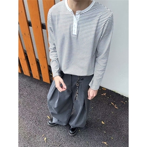 W191-P49 高质量纯棉条纹长袖图片