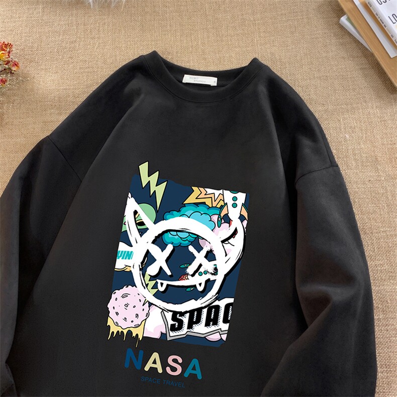 麂皮绒卫衣男大码重磅长袖t恤男JW81275-P35,男装卫衣,电商A040
