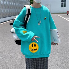 日系大码  100聚酯纤维 无性别男士大码卫衣  WY309  P40 限58图片