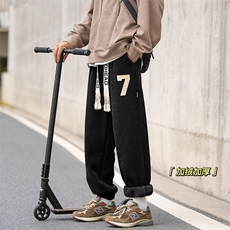 2023HK22372加绒cityboy大码大腰绳小脚裤M-5XHK22514-P65，男装休闲裤，电商A022