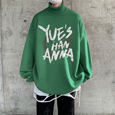 抖音供货、现货秋季冬高领毛衣宽松打底衫D223A-MG2308-特P45，男装针织衫/毛衣，电商019-1