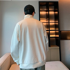 秋季半开衫卫衣男潮流时尚休闲卫衣打底衫WY750-P40，男装T恤，星座210-1