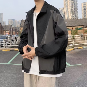 日系复古翻领夹克男士秋季青少年秋冬常规款流行标准 JC99图片
