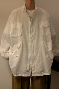 F1029/P45夏季户外工装薄款夹克男士衣服透气大码外套防晒服图片