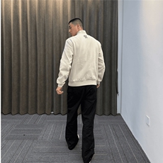 何以至此同款8.23到货25AW美式休闲380g复古拉链夹克外套，男装夹克，星座910A