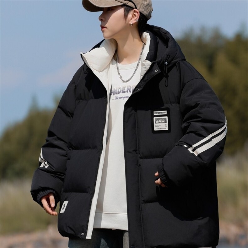 79007-特P258控338港风韩版休闲潮流时尚宽松羽绒服保暖外套男，男装羽绒服，电商D310B