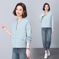 减龄polo外套女春款宽松短款小个子休闲开衫上衣Y15439，女装短外套，雪樱依海