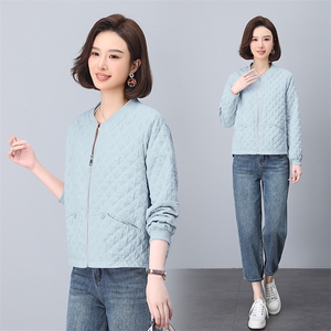 减龄polo外套女春款宽松短款小个子休闲开衫上衣Y15439图片
