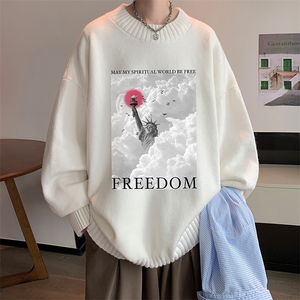 半高领毛衣男士大码针织衫男毛线衣男 M18326-P45 加绒款-P65图片