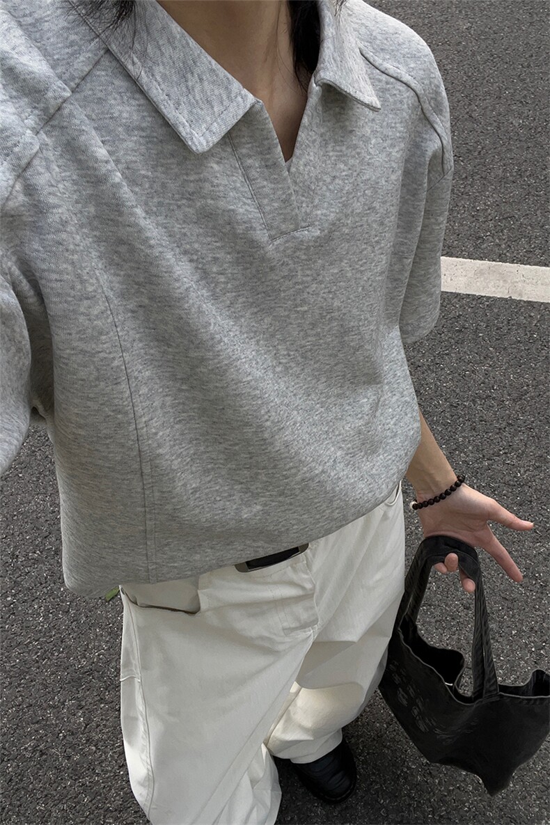 大货重磅POLO衫夏季短袖翻领半袖上衣cleanfit正肩t恤衫S419特28,男装T恤,电商A233-1