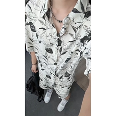 1短袖衬衫男+短裤男套装男聚酯纤维M-5XL大码TZ78709P50控98，男装牛仔裤，星座226-2