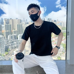 圆领短袖t恤男夏季薄款新款内搭夏季打底衫T204