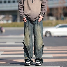 2024美式牛仔裤男款春季长裤潮N2253P52，男装牛仔裤，星座1116-2