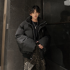 405A美式高街个性金属设计印花满天星棉服MY24912-特批85控158，男装棉衣，星座405A