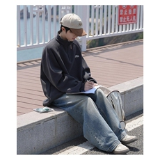 2025潮流潮牌宽松百搭男女美式教育时尚休闲情侣长袖潮卫衣刺绣，男装卫衣，星座1210-1