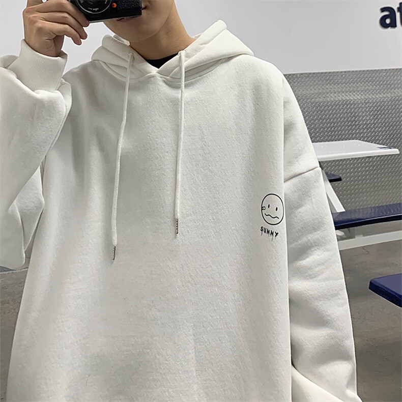 A040-WY2072-P40连帽卫衣男加肥加大码胖子棒球服外套图片
