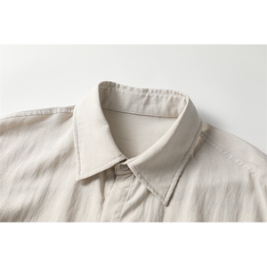 26C9110-M-2XL-P50-X88-克重：160g-无影墙 （棉麻衬衫-凉感）图片