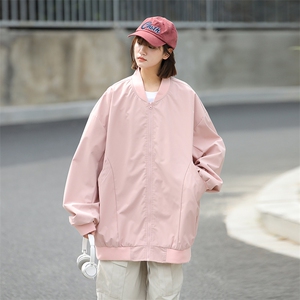 秋装新款飞行服夹克宽松二开棒球服 A406 JK7860 特P53 大货图片