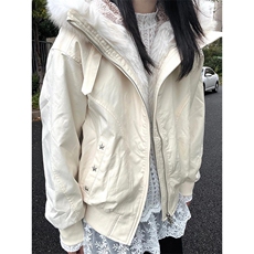 1506-1/M36241/P99简约通勤风杏色棉服外套，男装棉衣，星座1506-1