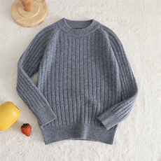 新宽百搭加厚宽抽条，童装儿童羊毛衫，联起羊绒